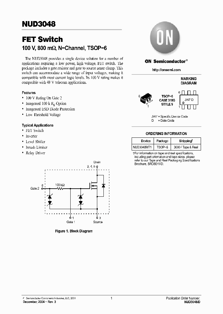 NUD3048_8968365.PDF Datasheet