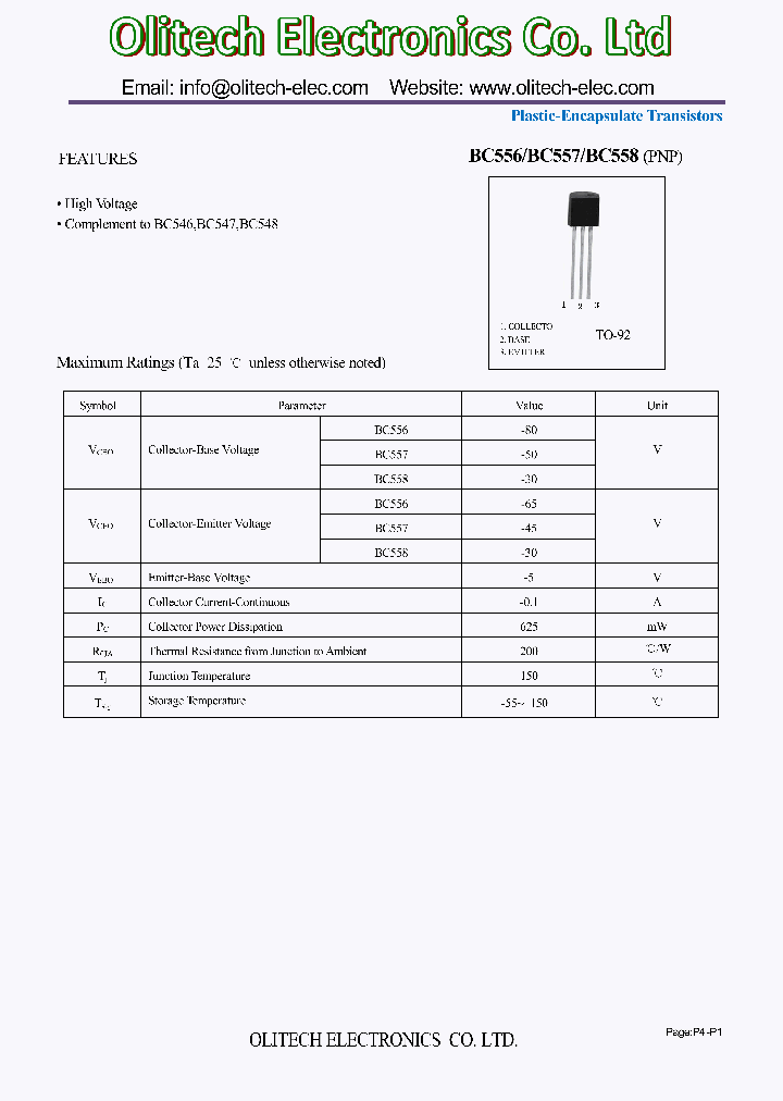 BC558_8968569.PDF Datasheet