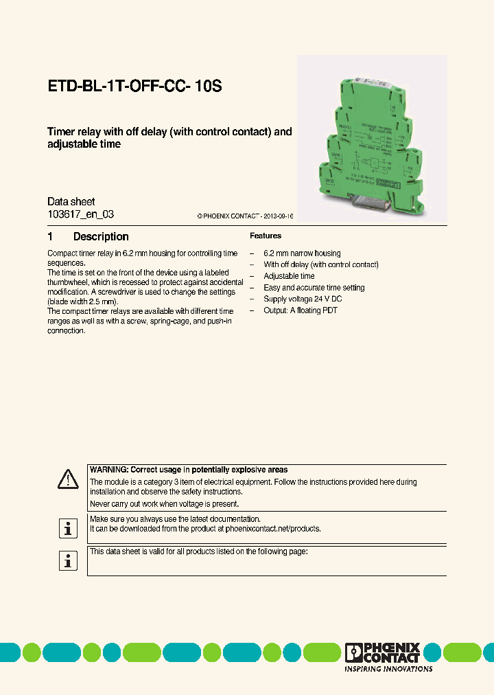 ETD-BL-1T-OFF-CC-30MIN-SP_8969324.PDF Datasheet