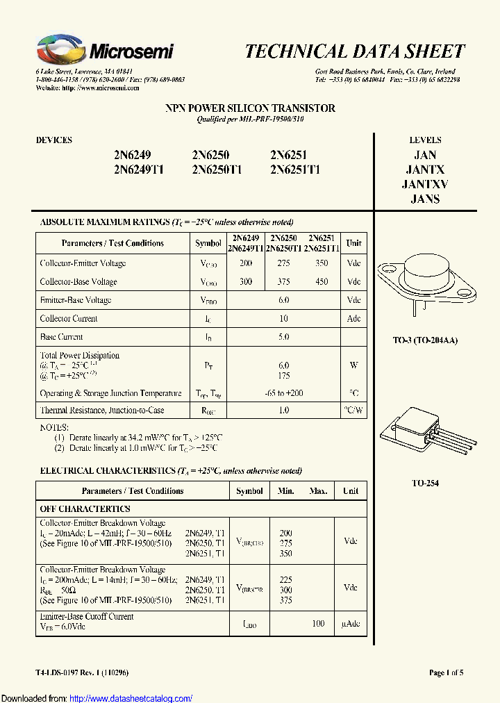 2N6250T1_8969841.PDF Datasheet