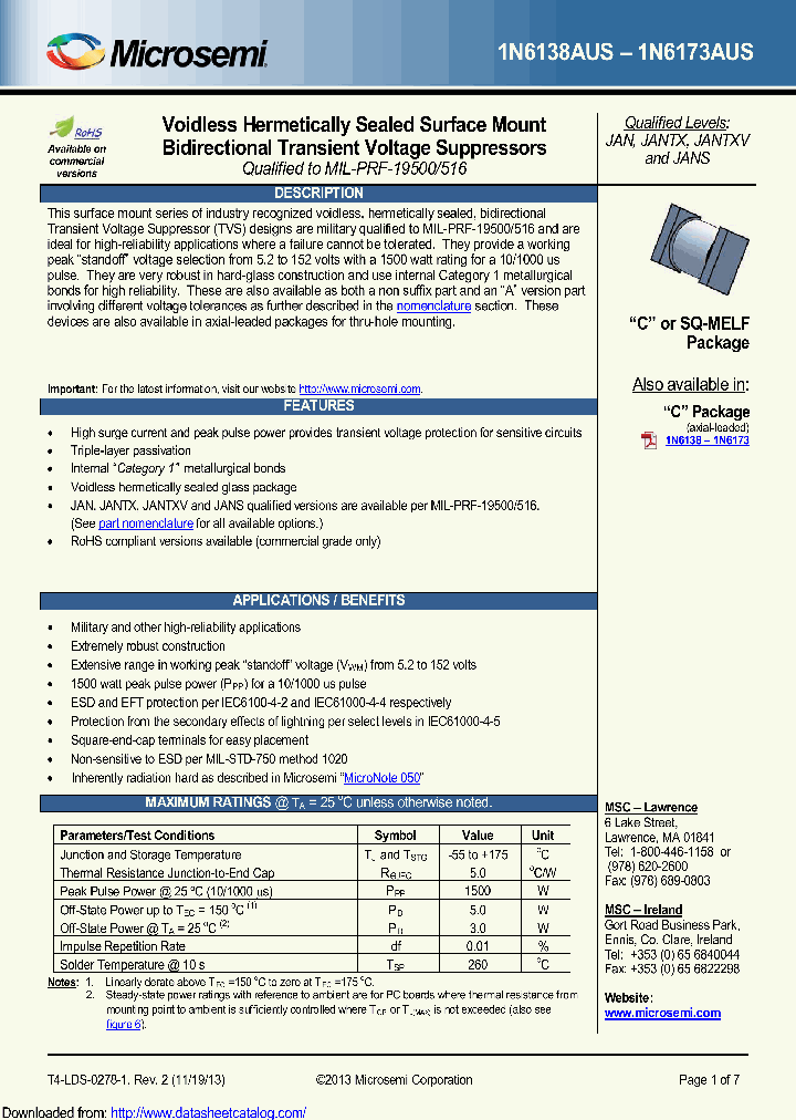 1N6155USE3_8970020.PDF Datasheet