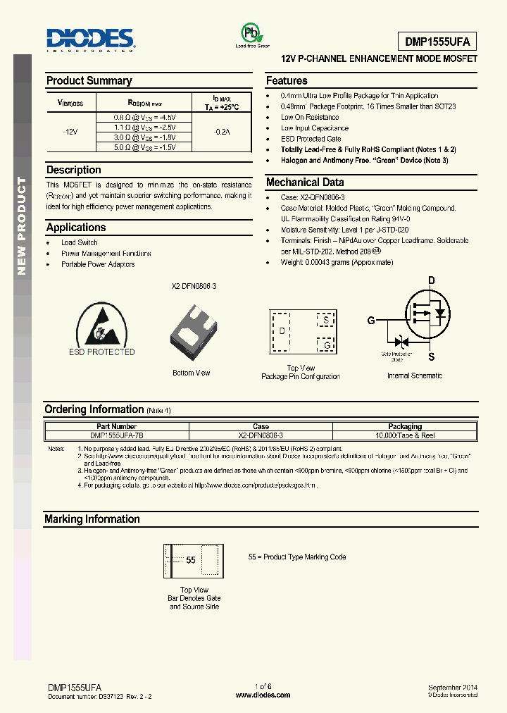 DMP1555UFA_8970023.PDF Datasheet