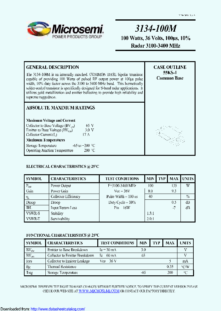3134-100M_8970330.PDF Datasheet