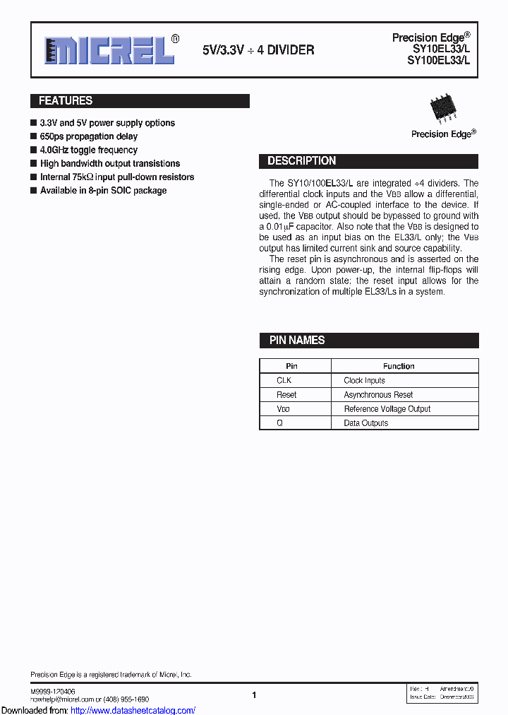 SY100EL33LZG_8970335.PDF Datasheet