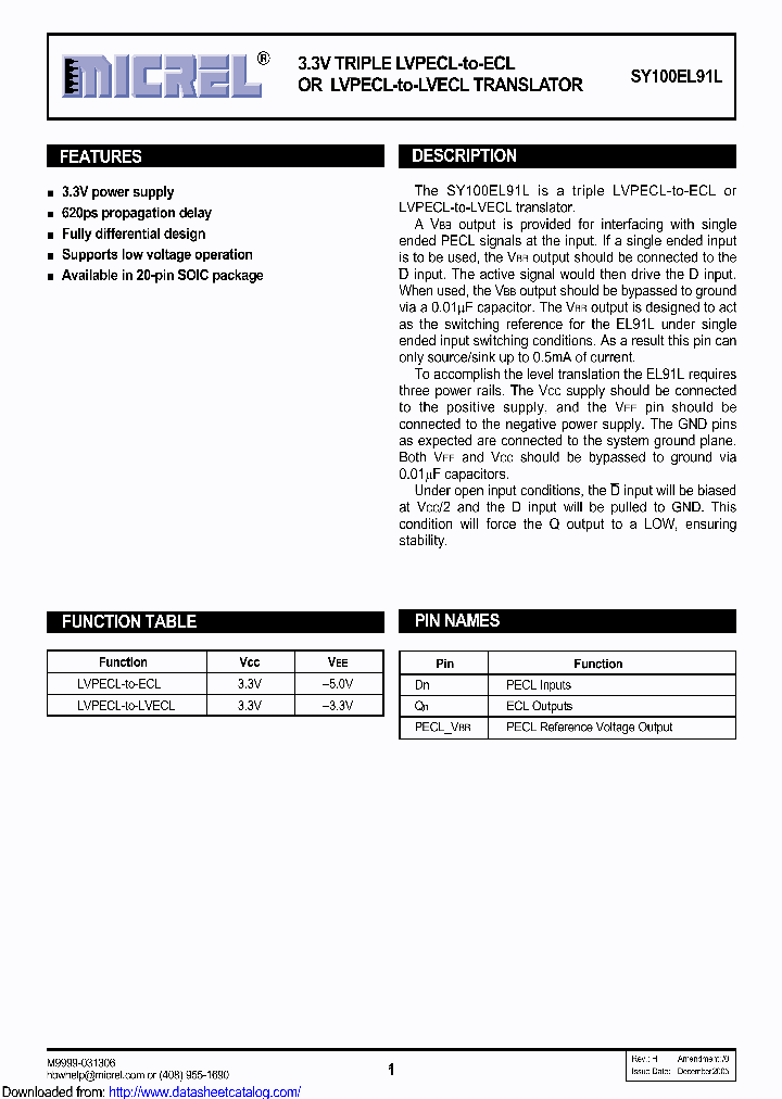 SY100EL91LZG-TR_8970341.PDF Datasheet