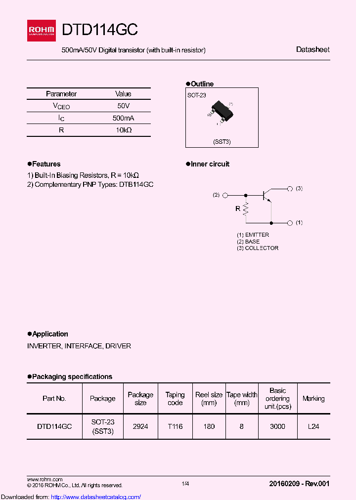 DTD114GC_8971373.PDF Datasheet