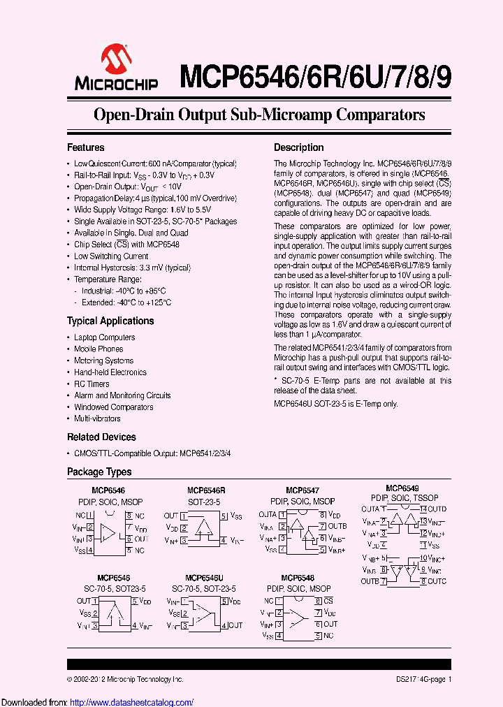 MCP6547T-ESNV02_8971560.PDF Datasheet