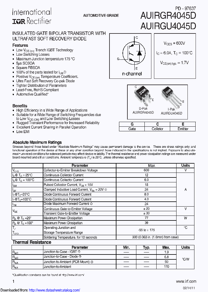 AUIRGR4045D_8971706.PDF Datasheet