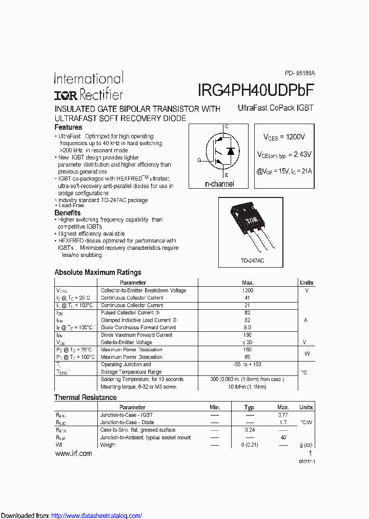 IRG4PH40UD-EPBF_8972263.PDF Datasheet
