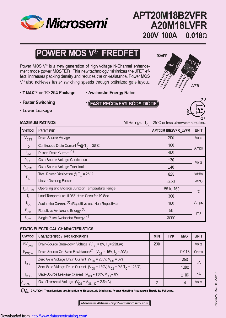 APT20M18B2VFRG_8972427.PDF Datasheet