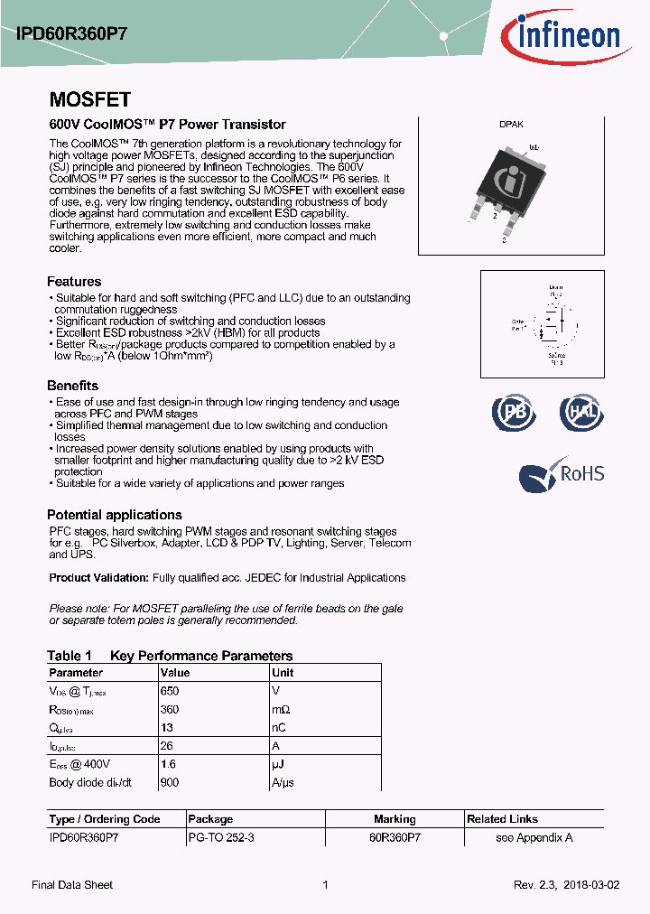 IPD60R360P7_8972557.PDF Datasheet