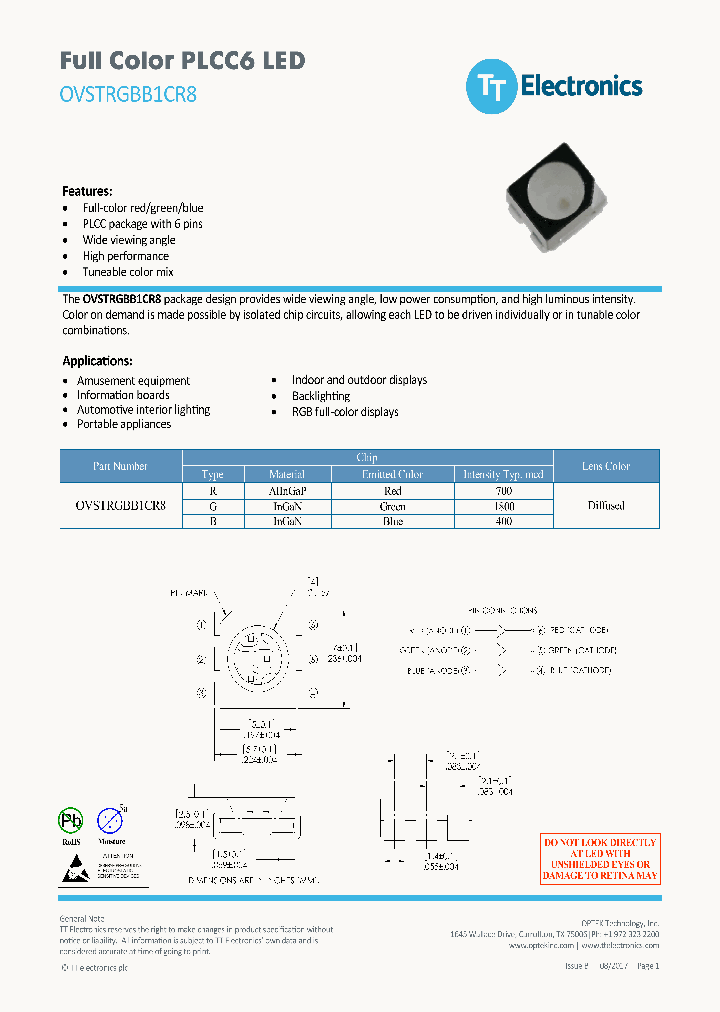 OVSTRGBB1CR8_8973038.PDF Datasheet
