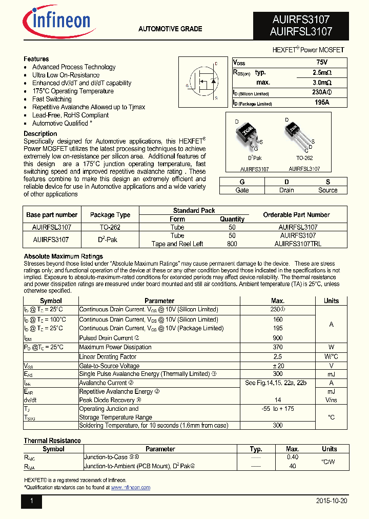 AUIRFSL3107_8973075.PDF Datasheet