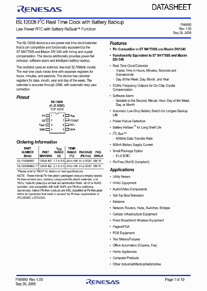 ISL12008IB8Z_8973238.PDF Datasheet