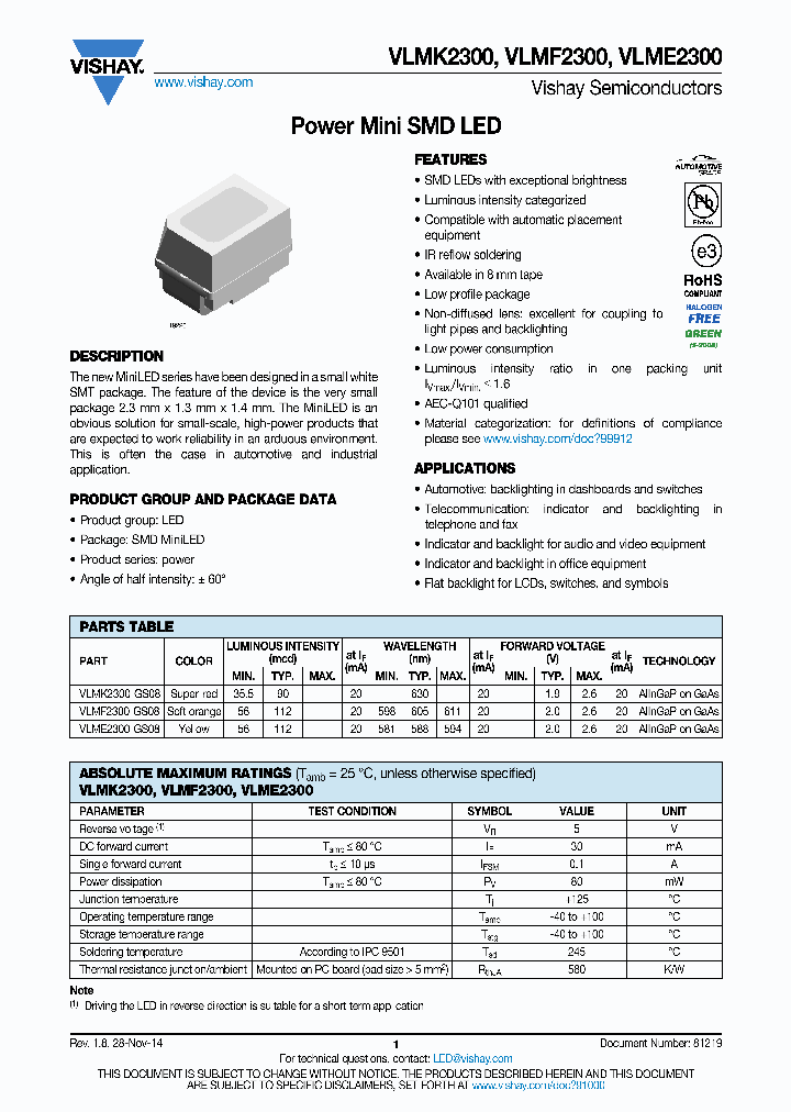 VLMK2300_8973533.PDF Datasheet