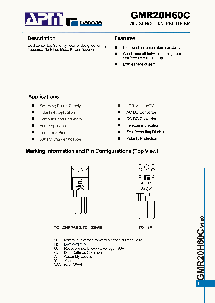 GMR20H60CTP3T_8973961.PDF Datasheet
