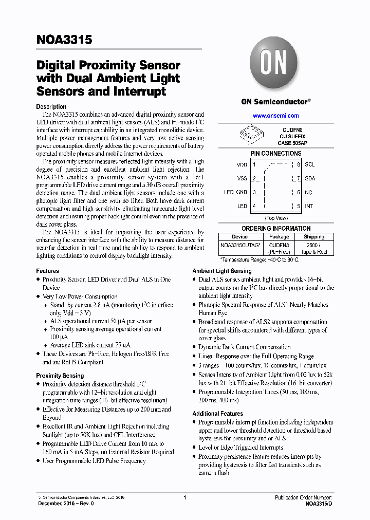 NOA3315CUTAG_8973313.PDF Datasheet