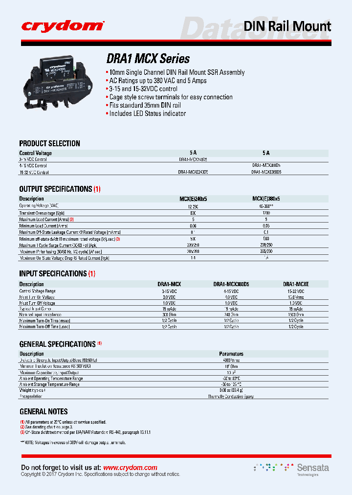 DRA1-MCXE380D5_8974089.PDF Datasheet