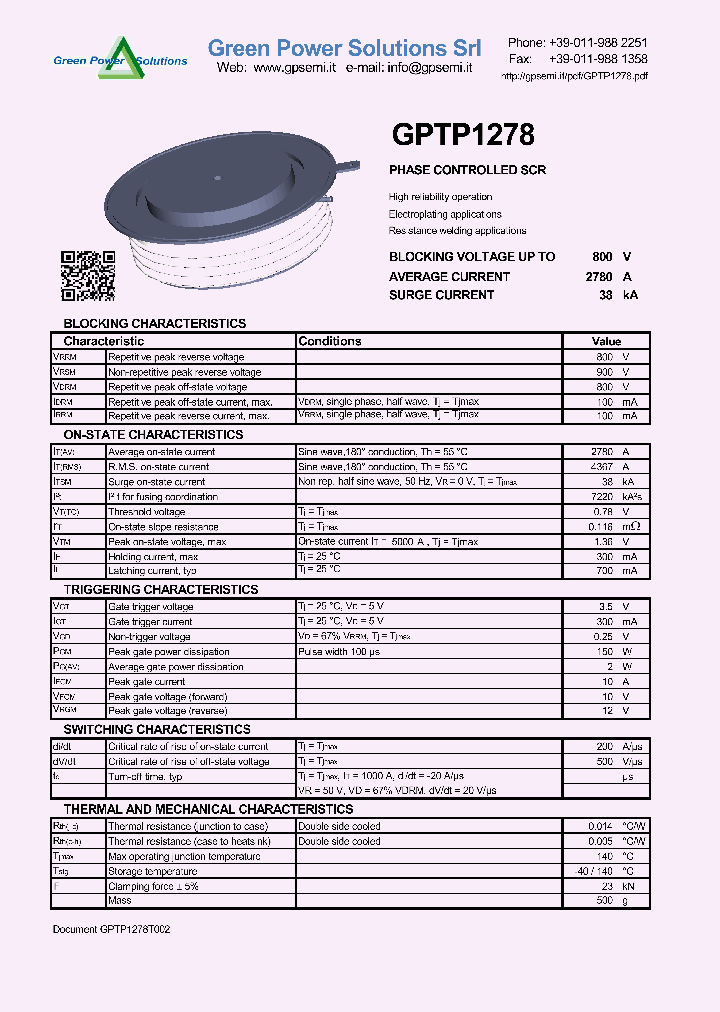 GPTP1278_8973725.PDF Datasheet