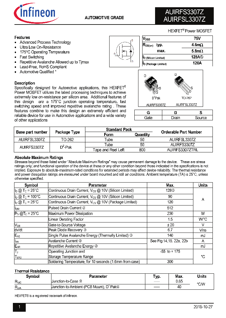 AUIRFSL3307Z_8973078.PDF Datasheet