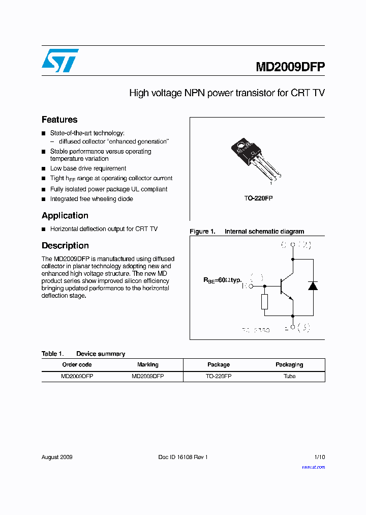 MD2009DFP_8974164.PDF Datasheet