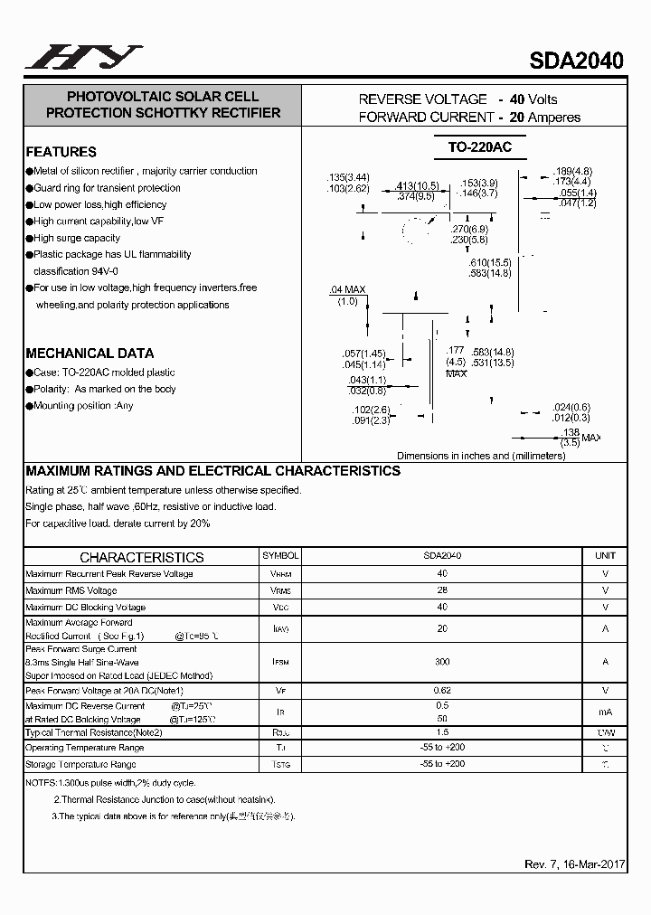 SDA2040-17_8974434.PDF Datasheet