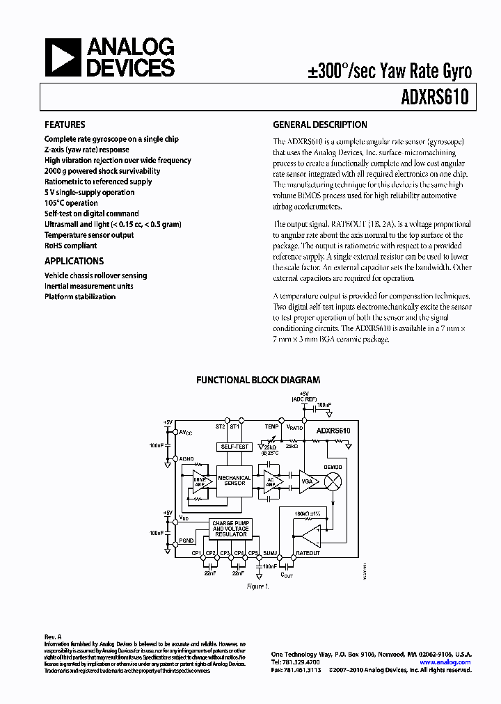 ADXRS610-15_8974617.PDF Datasheet