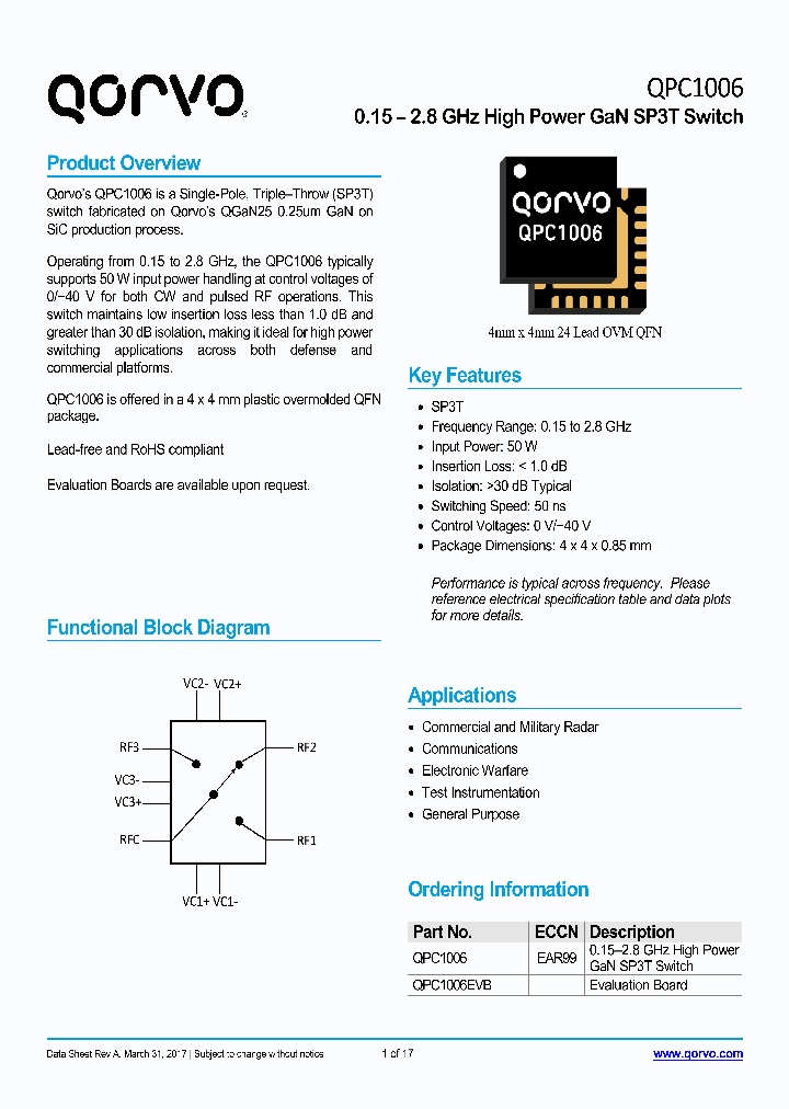 QPC1006EVB_8974717.PDF Datasheet