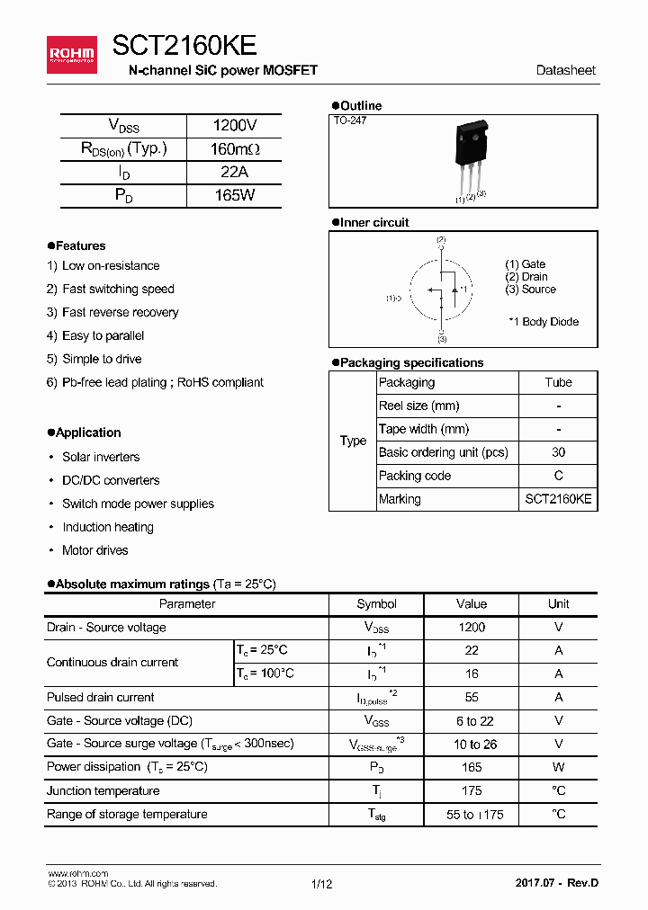 SCT2160KE_8975473.PDF Datasheet