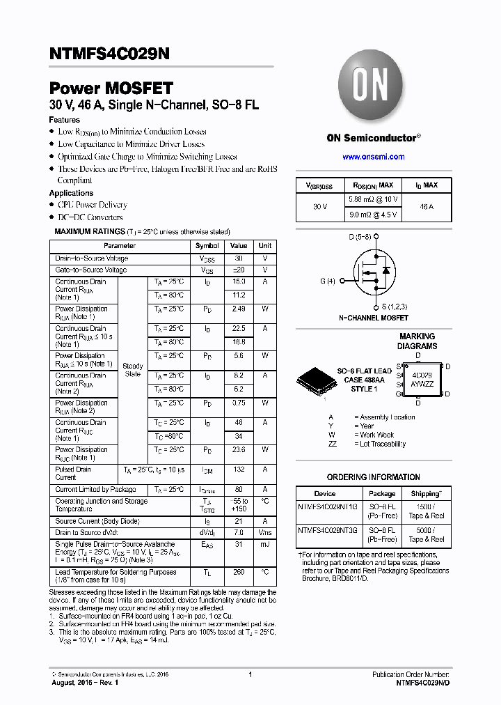 NTMFS4C029NT1G_8976121.PDF Datasheet