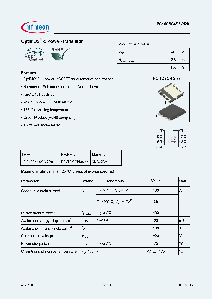 IPC100N04S5-2R8_8976404.PDF Datasheet