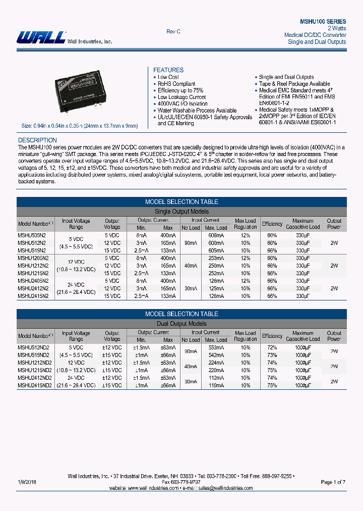 MSHU100_8976535.PDF Datasheet