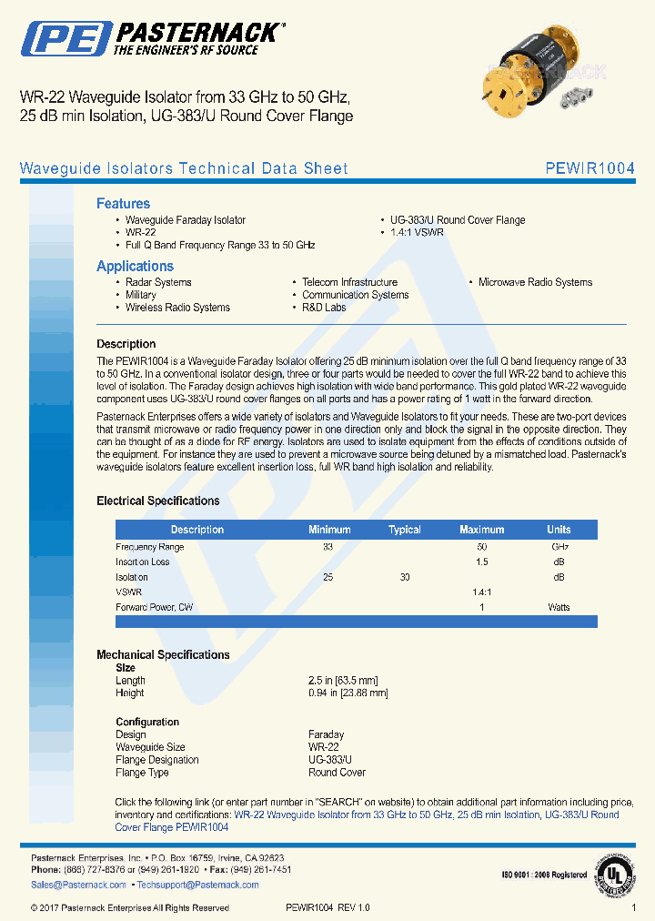 PEWIR1004_8976804.PDF Datasheet