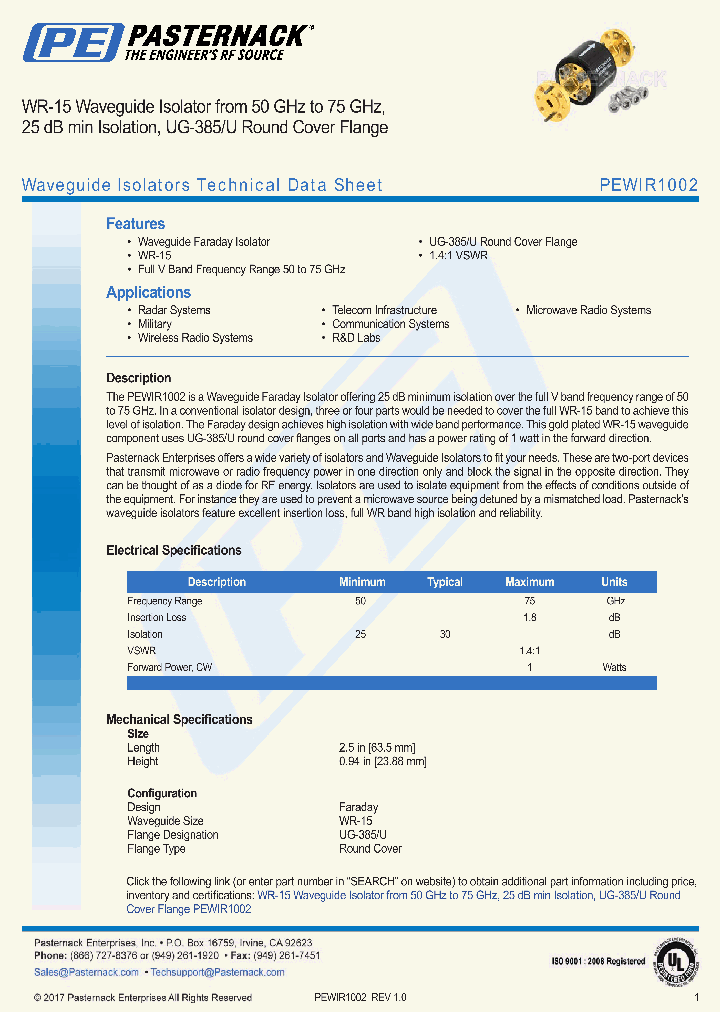 PEWIR1002_8976802.PDF Datasheet