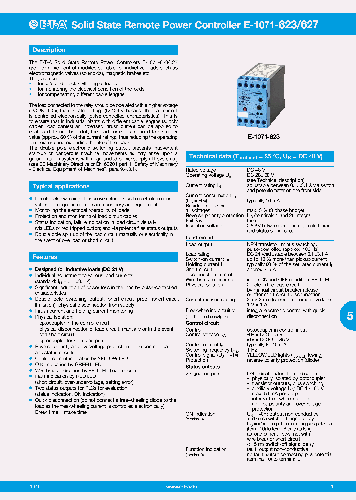 E-1071-627-DC24V-31A_8977527.PDF Datasheet