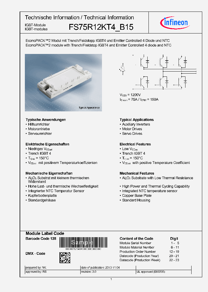 FS75R12KT4-B15_8977944.PDF Datasheet