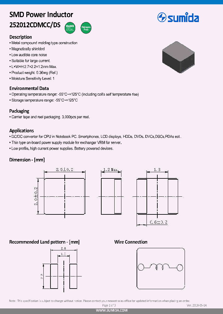 252012CDMCCDS_8978002.PDF Datasheet