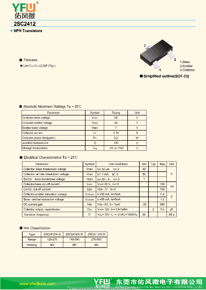 2SC2412-SOT23_8977664.PDF Datasheet
