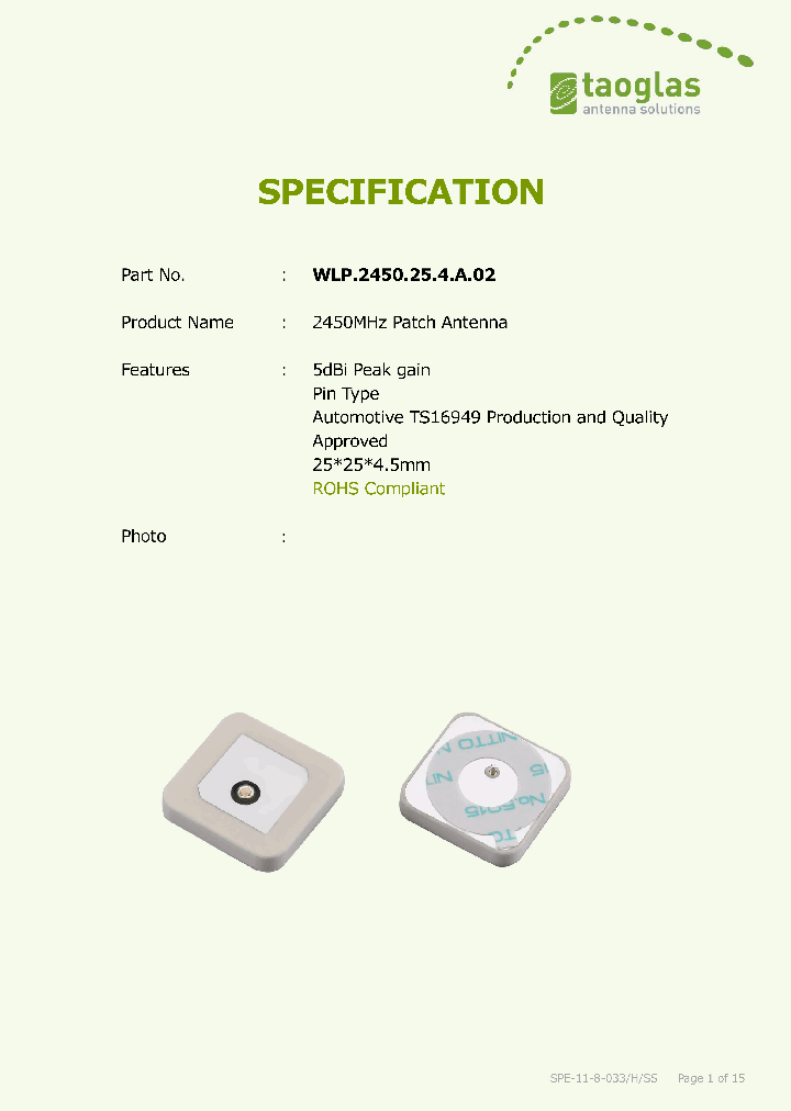 WLP2450254A02_8978221.PDF Datasheet
