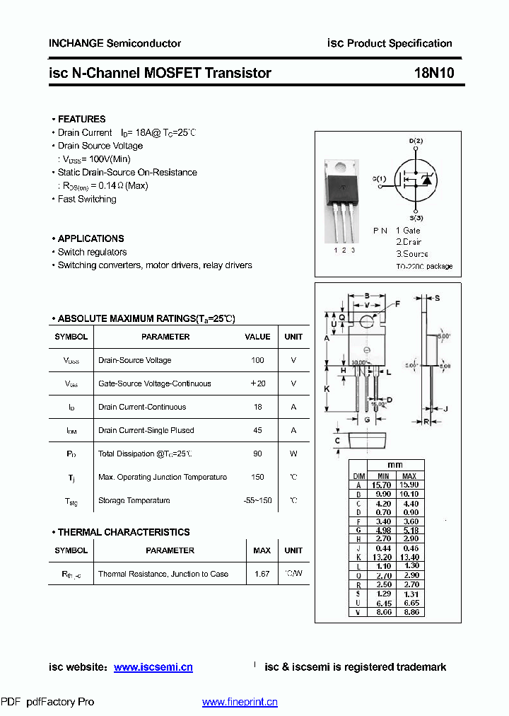 18N10_8978767.PDF Datasheet