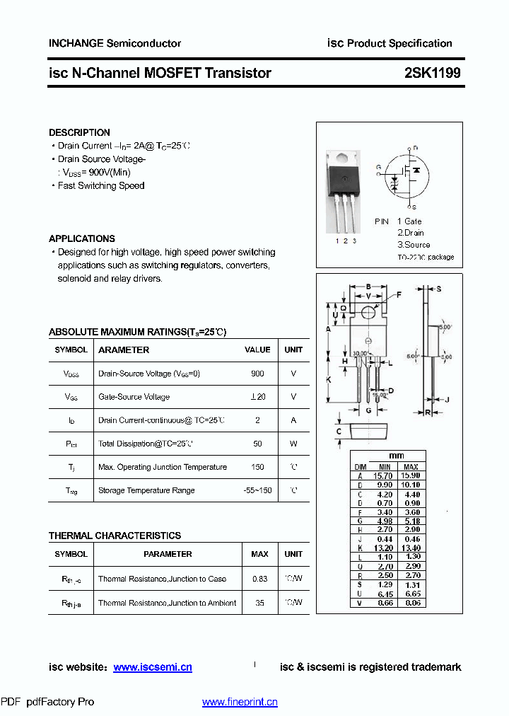 2SK1199_8979050.PDF Datasheet