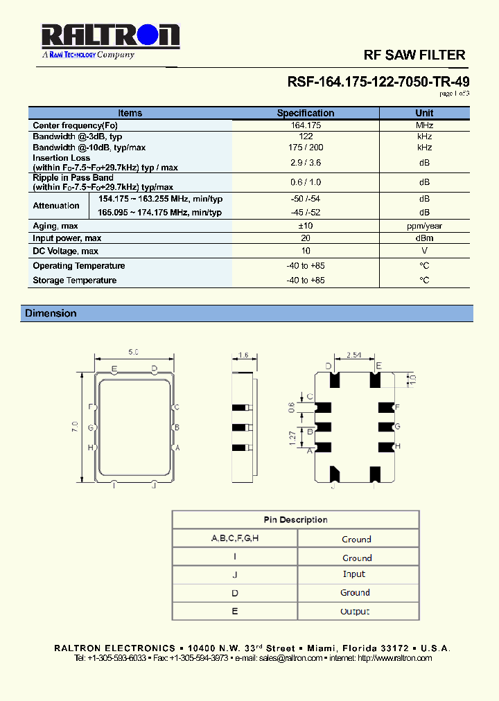 RSF-164175-122-7050_8979557.PDF Datasheet
