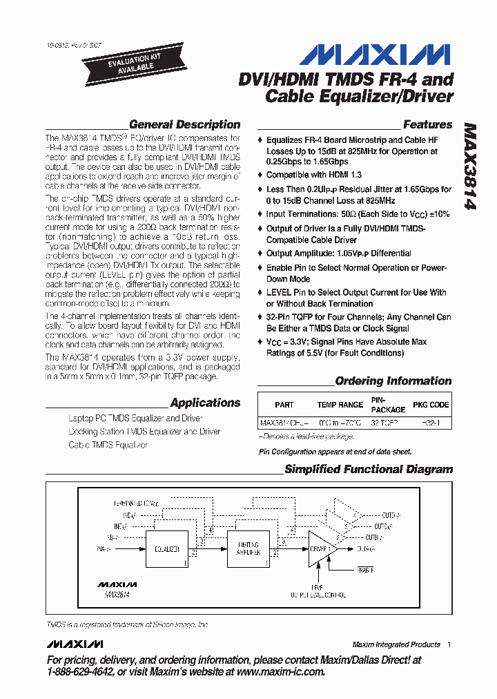 MAX3814_8979743.PDF Datasheet