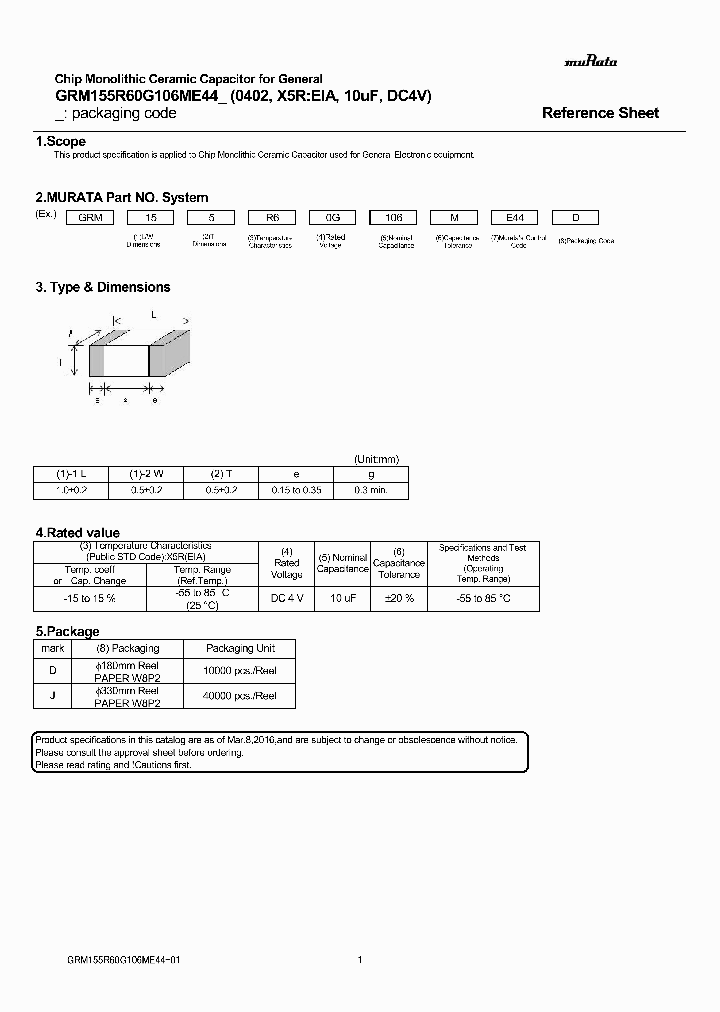 GRM155R60G106ME44_8980290.PDF Datasheet