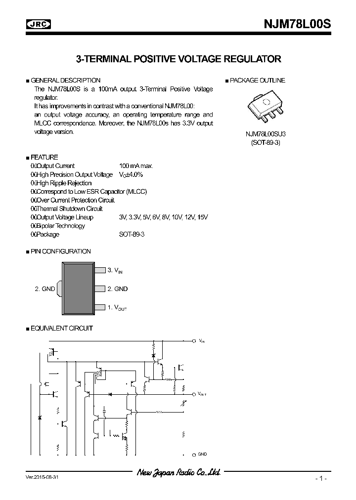 NJM78L00S_8980293.PDF Datasheet