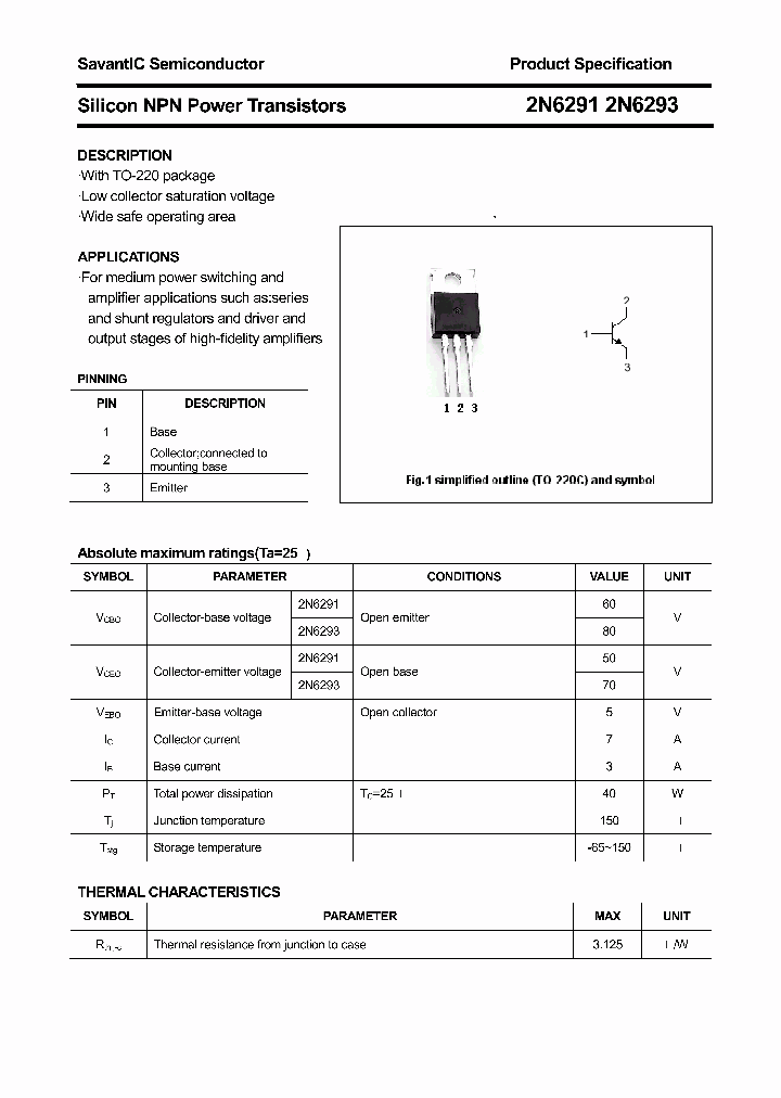 2N6291_8980203.PDF Datasheet