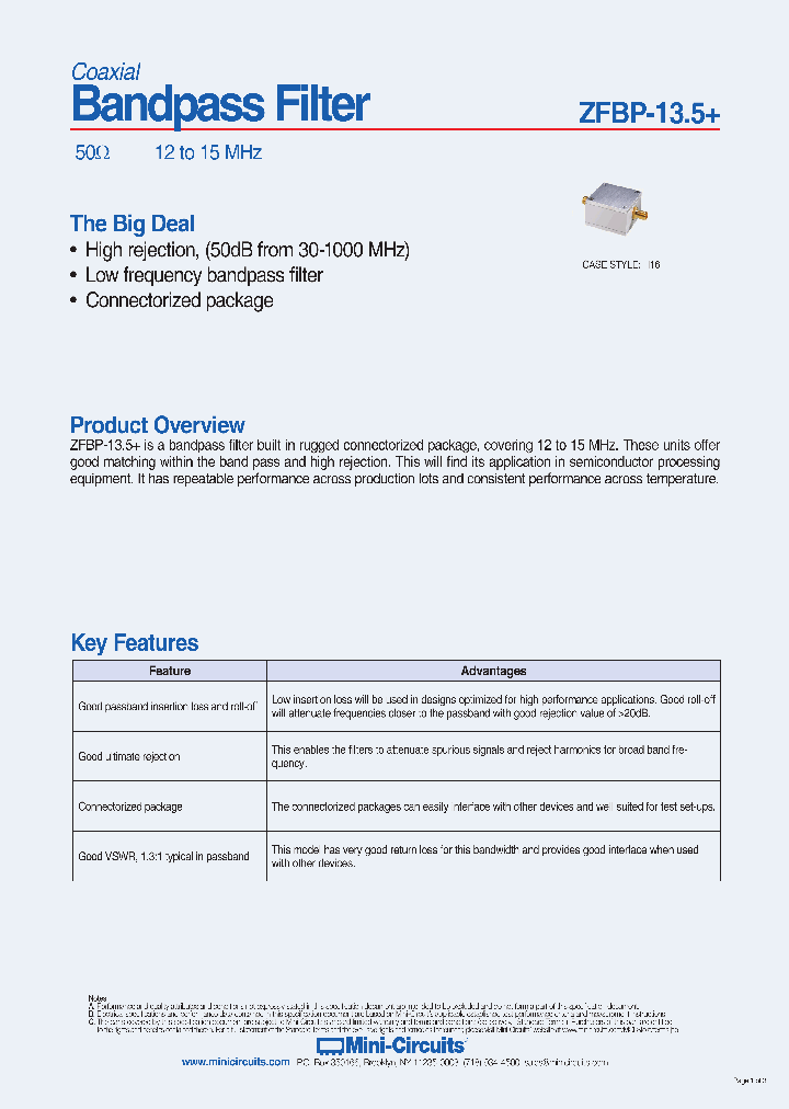 ZFBP-135_8980643.PDF Datasheet
