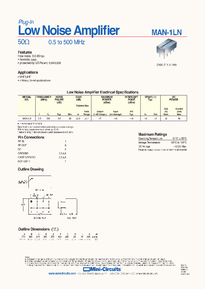 MAN-1LN_8981140.PDF Datasheet