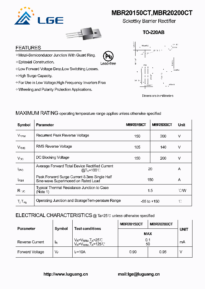 MBR20200CT_8981041.PDF Datasheet