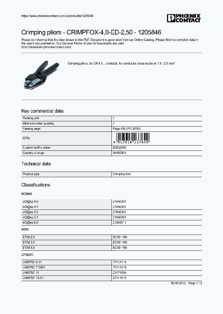 CRIMPFOX-4-ED-6_8981407.PDF Datasheet